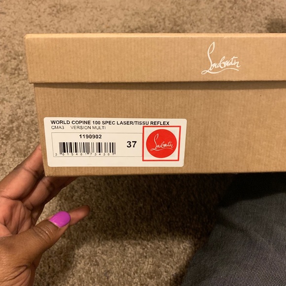 🚫SOLD🚫🚨Christian Louboutin World Copine 100 - Picture 7 of 8